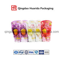 Customized Printing Featured Plastic Packaging Bag for Dove Shampoo